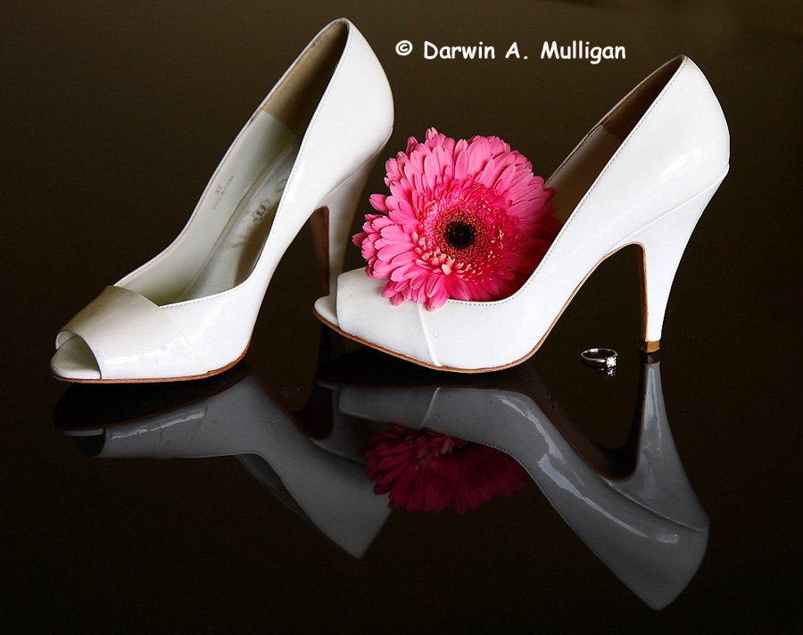 Wedding Shoes with Flower
