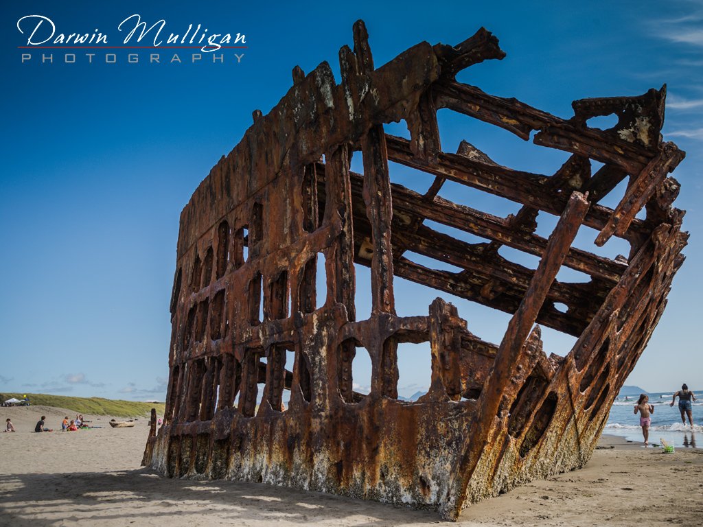 Wreck of the Peter Iredale, Warrenton, Oregon Coast